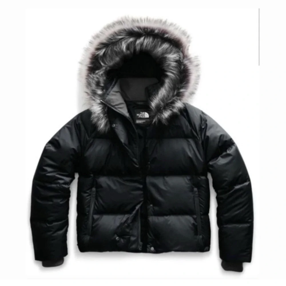 NWT North Face Women's Dealio Down Crop Jacket - Picture 1 of 7